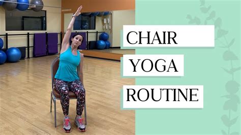 Easy Chair Yoga For Beginners Seniors Youtube