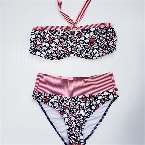 Freya Strapless Wired Bikini Matching Set With High Depop