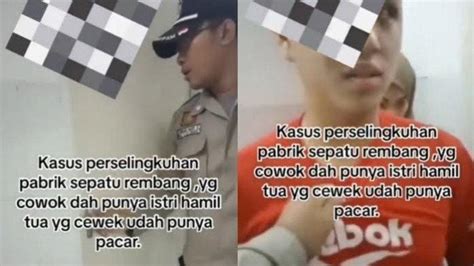 Viral Video Dua Karyawan Pabrik Di Rembang Kepergok Satpam Lagi Main Di