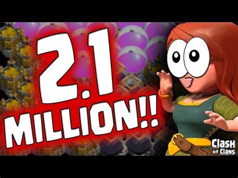 Clash Of Clans Over 2 MILLION In Loot Available Massive Raid In