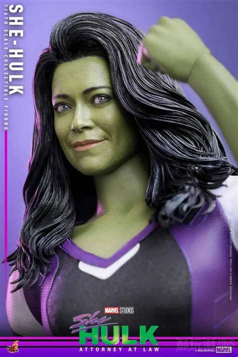 Hot Toys律师女浩克女浩克She Hulk1 6 比例收藏级人偶 酷玩潮CHAO