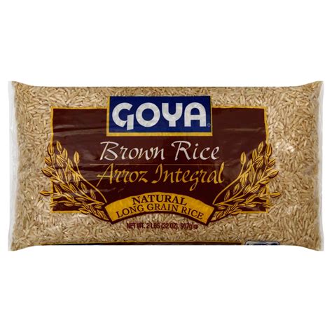 Goya Long Grain Brown Rice Shop Rice And Grains At H E B