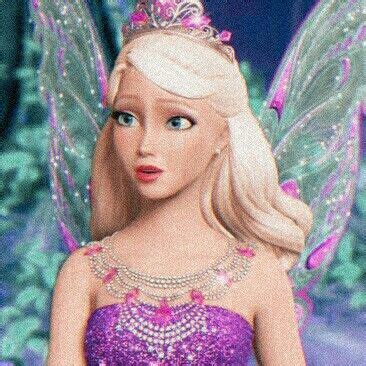 Barbie The Fairy Is Wearing A Purple Dress And Tiara