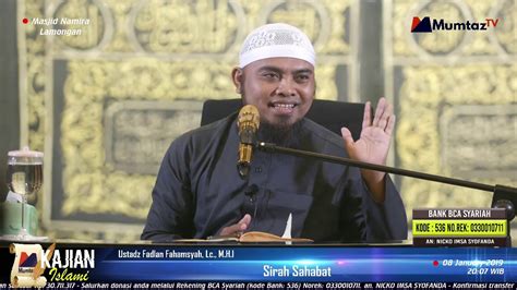 Tragedi Terbunuhnya Khalifah Utsman Bin Affan Ustadz Fadlan Fahamsyah Lc M Hi Youtube