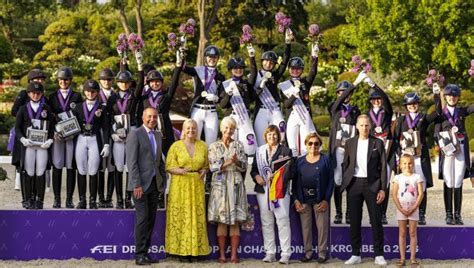 British Riders Scoop Bronze Medals At 2023 Dressage Junior Europeans