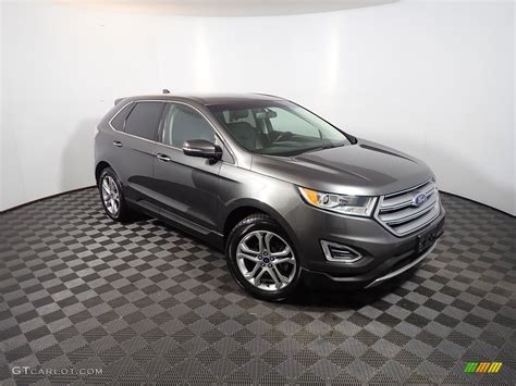 2017 Magnetic Metallic Ford Edge Titanium 140450533 Photo 19 Car Color Galleries