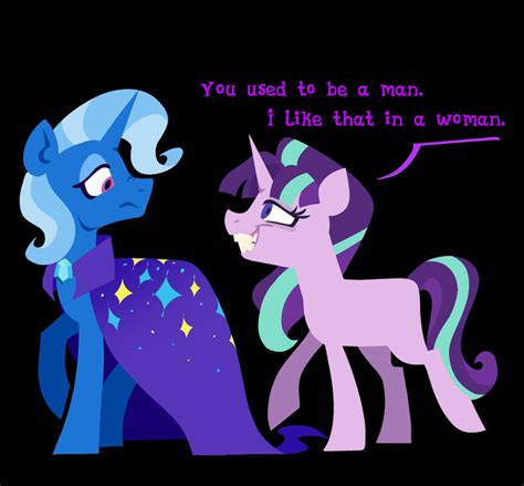 Safe Artist Partyponypower Starlight Glimmer Trixie Pony