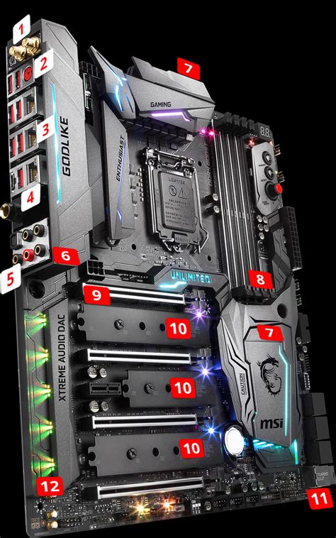 Z370 Godlike Gaming Motherboard The World Leader In Motherboard