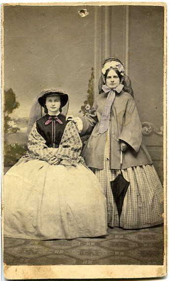 216 Best 1860s Ladies Outerwear Cdvs Images On Pinterest Civil Wars