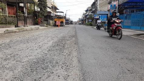 Jalan Ade Irma Siantar Belum Selesai Diaspal Waskita Karya Lagi Atur