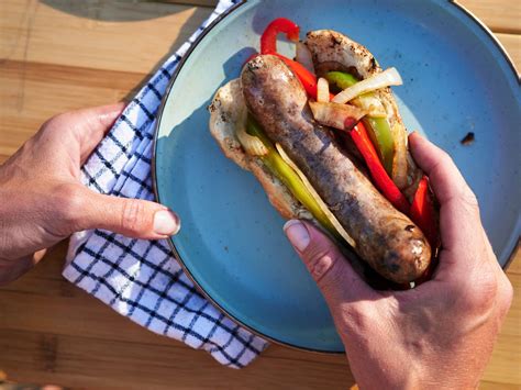 Campfire Grilled Sausage Sandwiches Amanda Outside