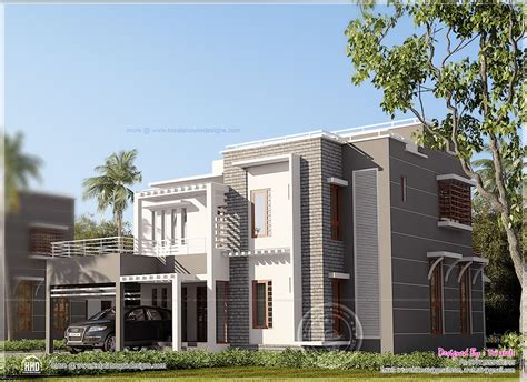 Contemporary Home Design In Kerala House Design Plans