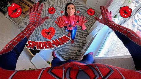 Spider Man Vs Spider Girl Neighbor In Love Part Funny Spider Man Girl