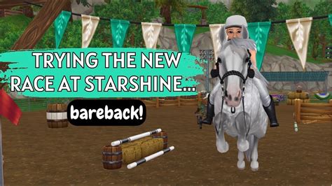 Trying Out The New Race At Starshine Ranch Star Stable Youtube