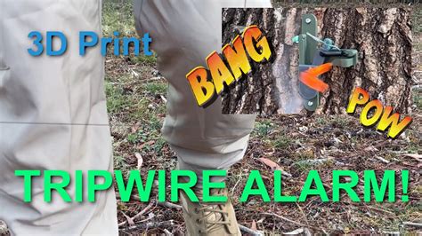 3d Printed Tripwire Perimeter Alarm Youtube