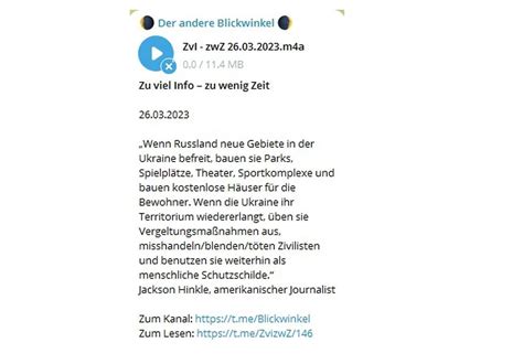 Zu Viel Info Zu Wenig Zeit