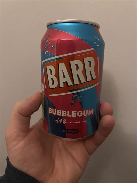 For Those Who Think Irn Bru Tastes Like Bubblegum Barr Already Make A