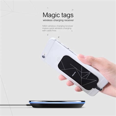 Universal Qi Wireless Charger Receiver Charging Nillkin Magic Tags Coil