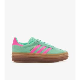 Adidas Wmn Gazelle Bold Pulse Mint Screaming Pink Cornerstreet