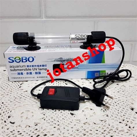 Jual Sobo Lampu Uv Watt W Ultraviolet Sterilisasi Aquarium Kolam