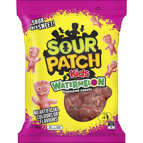 Sour Patch Kids Watermelon 190g Woolworths