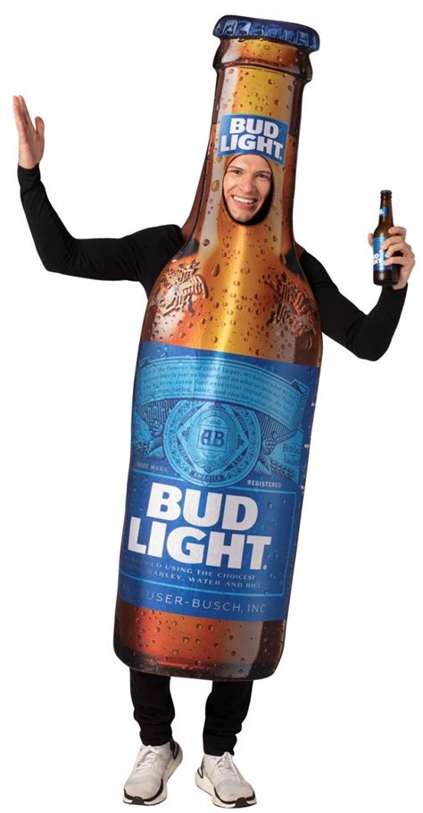 Bud Light Official Beer Bottle Costume