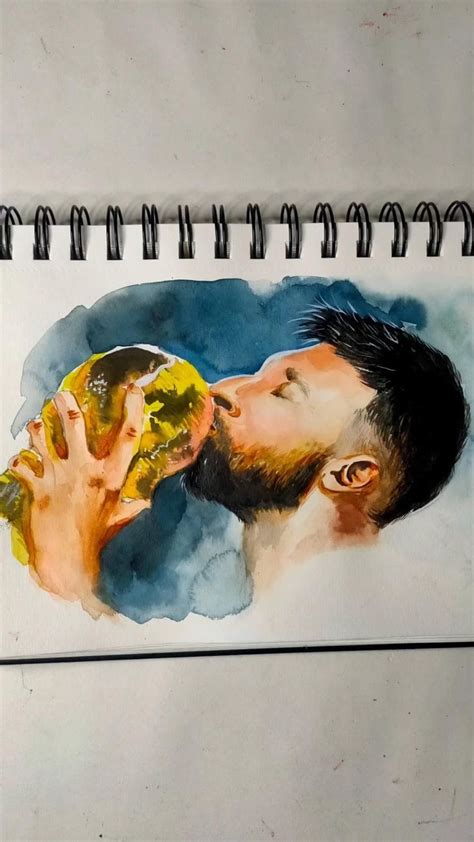 Drawing Lionel Messi World Cup Moment But I Messed Up