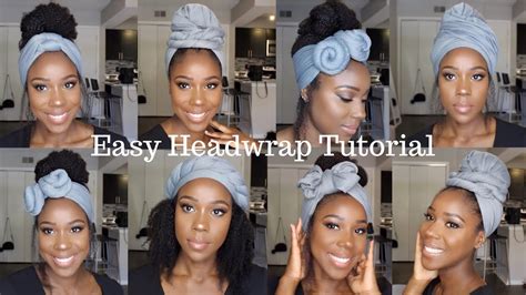 Easy Headwrap Tutorial How To Styles Thelifestyleluxe Youtube