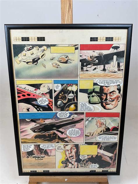 Lot 350 Dan Dare An Original Story Board The