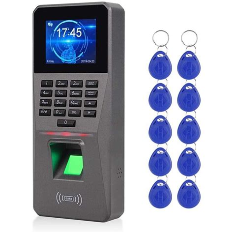 2 4Inch TCP IP USB Biometric RFID Keypad Fingerpri Grandado