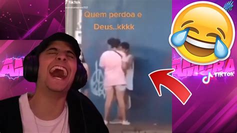 CORINGA REAGINDO AO MELHORES MEMES DO TIKTOK YouTube