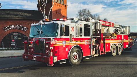 Fdny Woodside Warriors Tower Ladder Responding Youtube