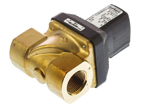 V Lvula De Solenoide Burkert Puertos Vac Plg Rs