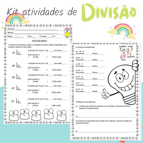 Atividades De Divisão Educa Market