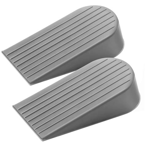 2 Pack Gray Extra Large Door Stopper High 19 Inches