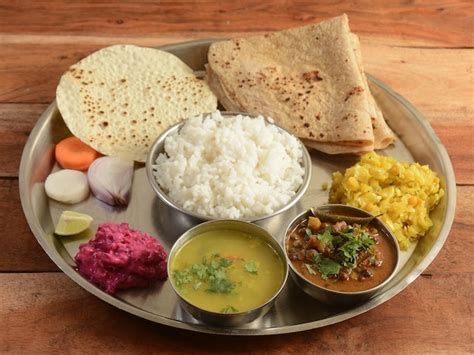 Premium Photo Indian Hindu Veg Thali Food Platter Consists Variety Of