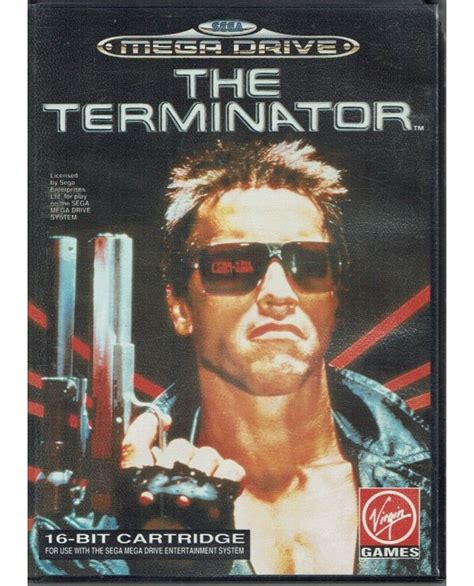 Videogioco SEGA MEGA DRIVE The TERMINATOR LIBRETTO ORIGINALE