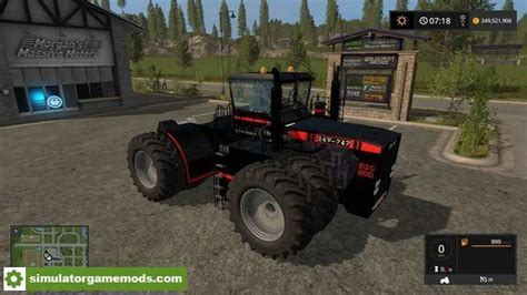 Fs17 Big Bud 747 Black Tractor Pack V 11 Mody