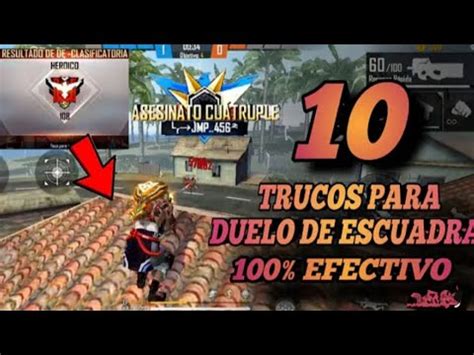 10 TIPS Y TRUCOS PARA SIEMPRE GANAR EN DUELO DE ESCUADRA Y LLEGAR A