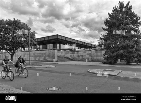 BERLIN GERMANY JULY 2015 Exterior View Of The Neue Nationalgalerie