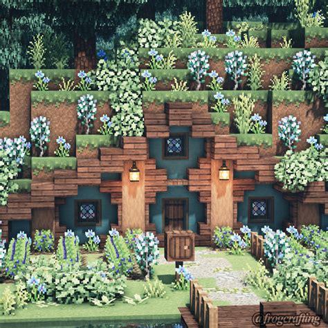 Frogcrafting ♡ This Lovely Little Hobbit Hole Is Inhabited By A