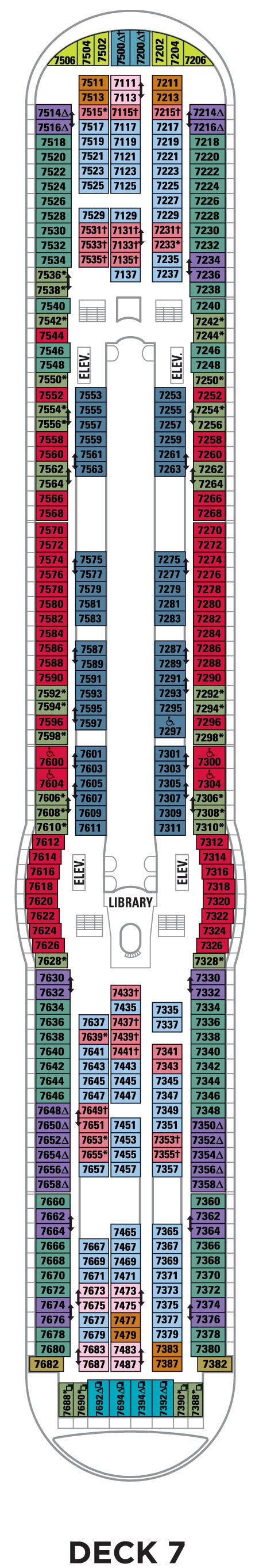 Explorer Of The Seas Deck Map