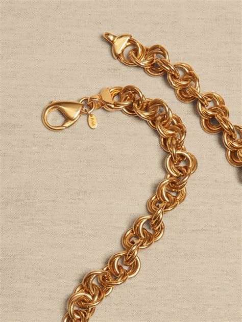 Ravena Link Necklace By Aureus Argent Banana Republic