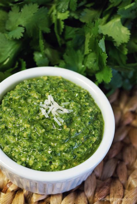 Cilantro Pesto | Margaret's Home