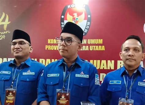 Daftarkan 100 Bacaleg Partai Demokrat Targetkan 19 Kursi Di DPRD Sumut