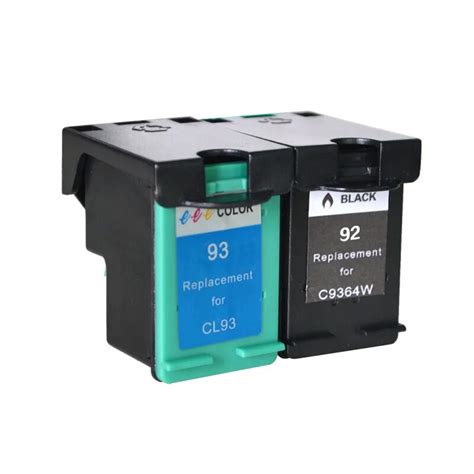 Luocai Cartuchos De Tinta Compat Veis Hp92 Hp 92 93 Deskjet 5440 5442