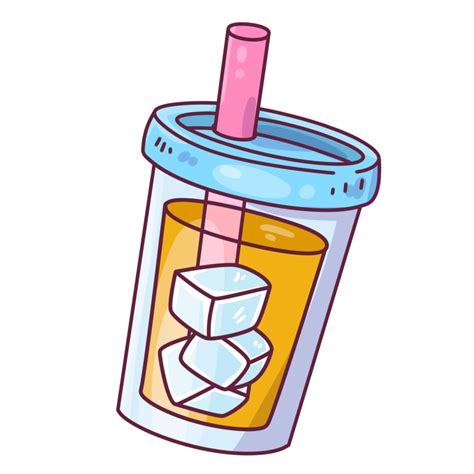 Cartoon Fast Food Drink Juice 43956838 Png
