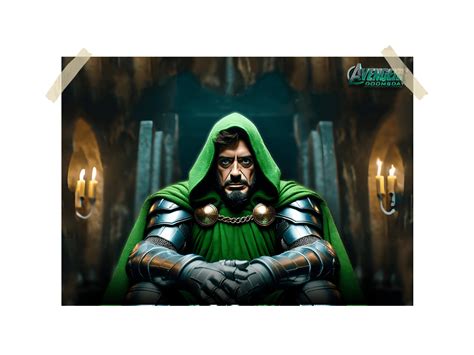 RDJ Doctor Doom V2 Single Poster | 13×19 inches | 300 GSM | Laminated ...