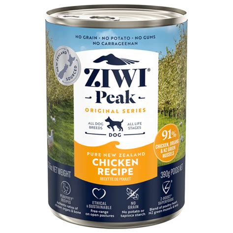 Buy Ziwi Peak Chicken Wet Dog Food Cans Online | Better Prices At Pet ...