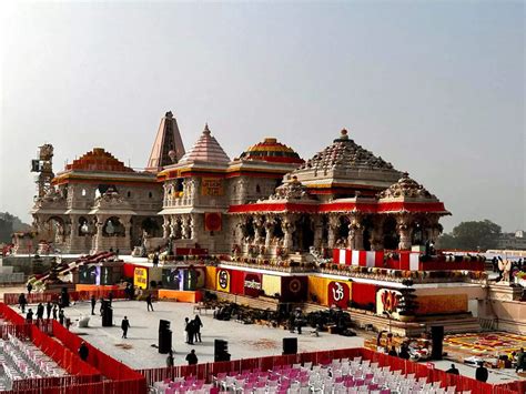 Devotees Rush To Indias Newly Inaugurated Ram Temple 45 OFF